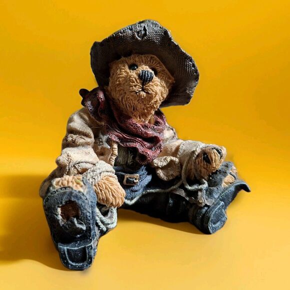 Boyd's Bears  Bearstones Hop-A-Long Cowboy The Deputy Bear Vintage - Picture 1 of 5